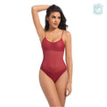 Revyl & Rav Two Toned One Piece Swimsuit in Red