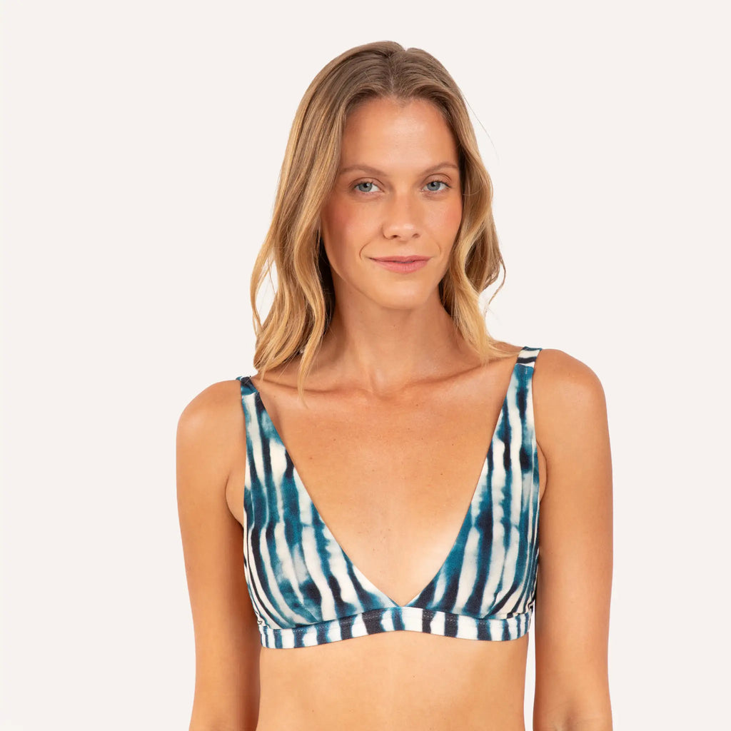 Rio Del Sol Alba Top Azule Close Up