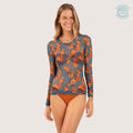 Rio Del Sol Harper Long Top in Luma Front View