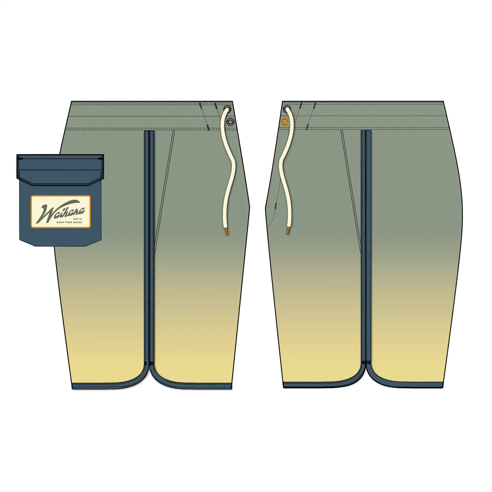 Waihana - W1 Shorts - Dawn Patrol
