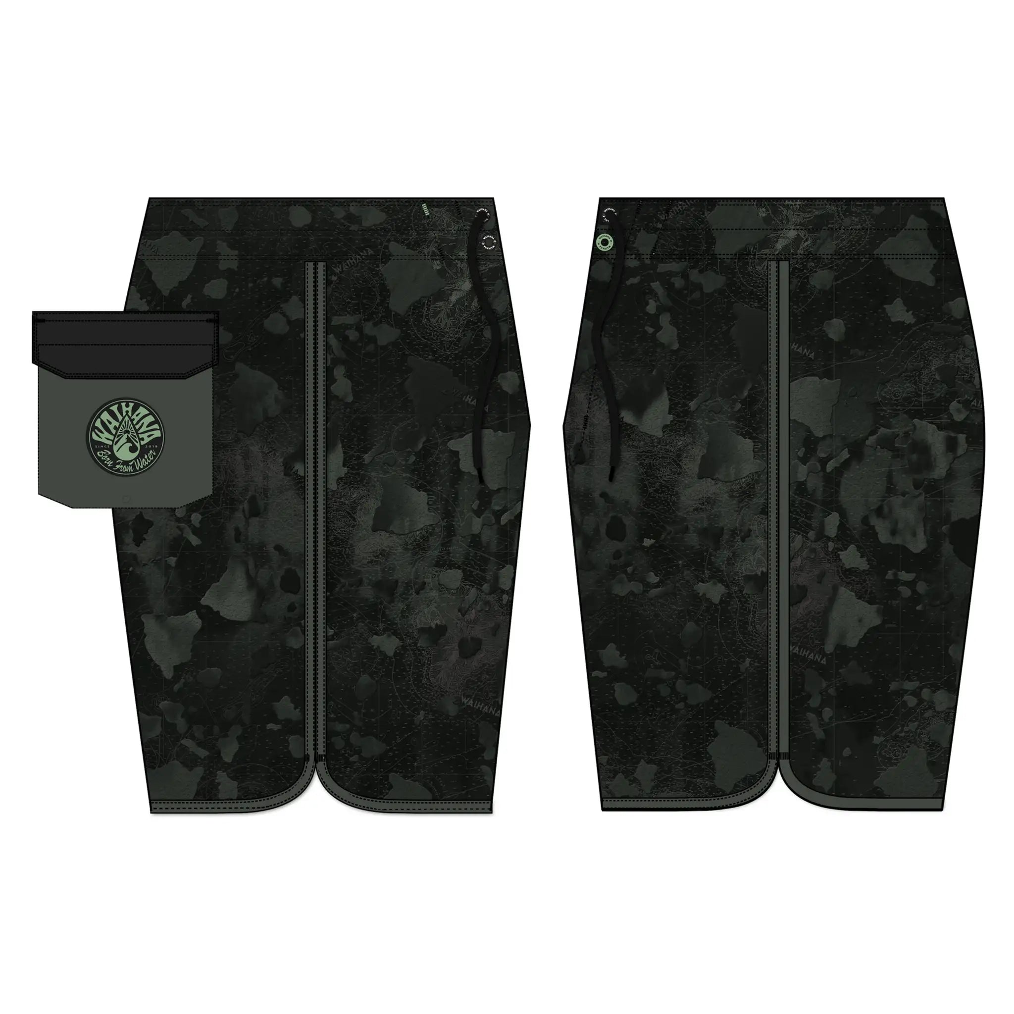 Waihana - W1 Shorts - Island Aloha