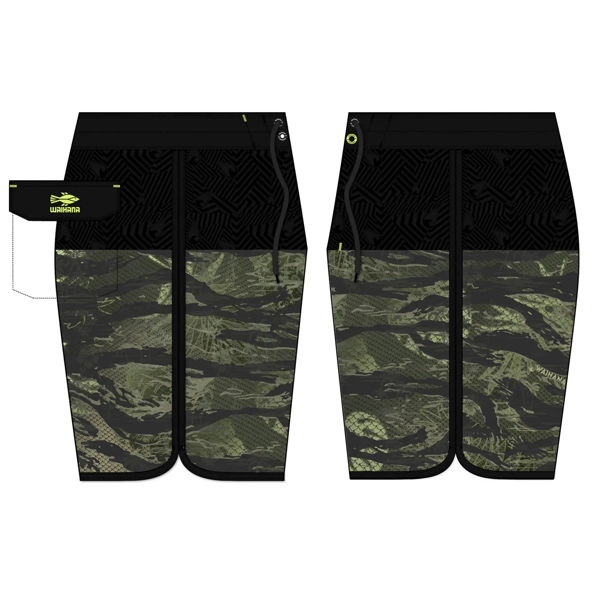 Waihana - W1 Shorts - Tropicam