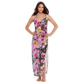 Steve Madden Mesh Cowl Neck Maxi Dress - Dazy Fields