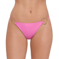 Steve Madden - Strap Side Gold Double Ring Bottoms - Neon Pink