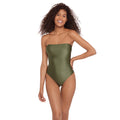 Steve Madden - Bandeau One Piece - Olive