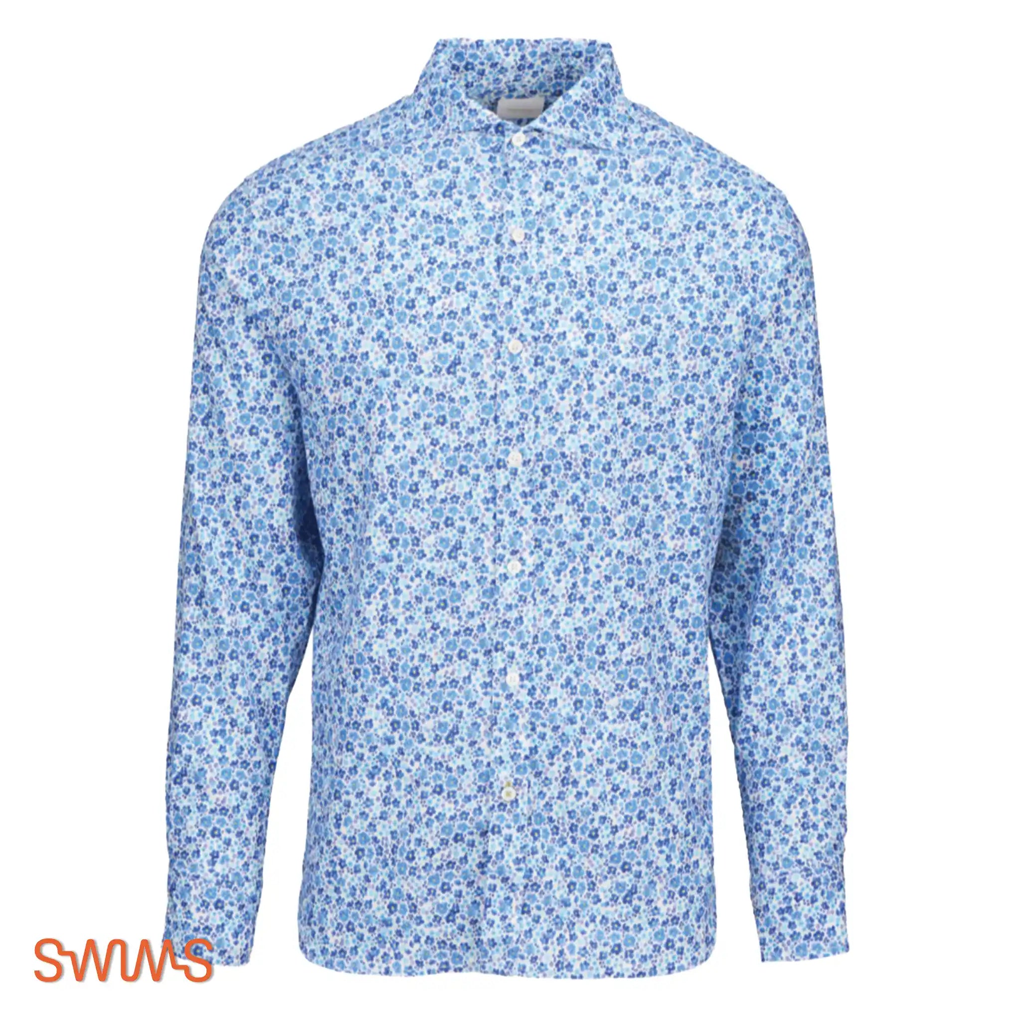 SWIMS Breeze Linen shirt in Blue