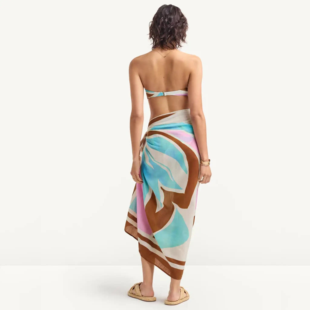 Vitamin A Samara Sarong Back View