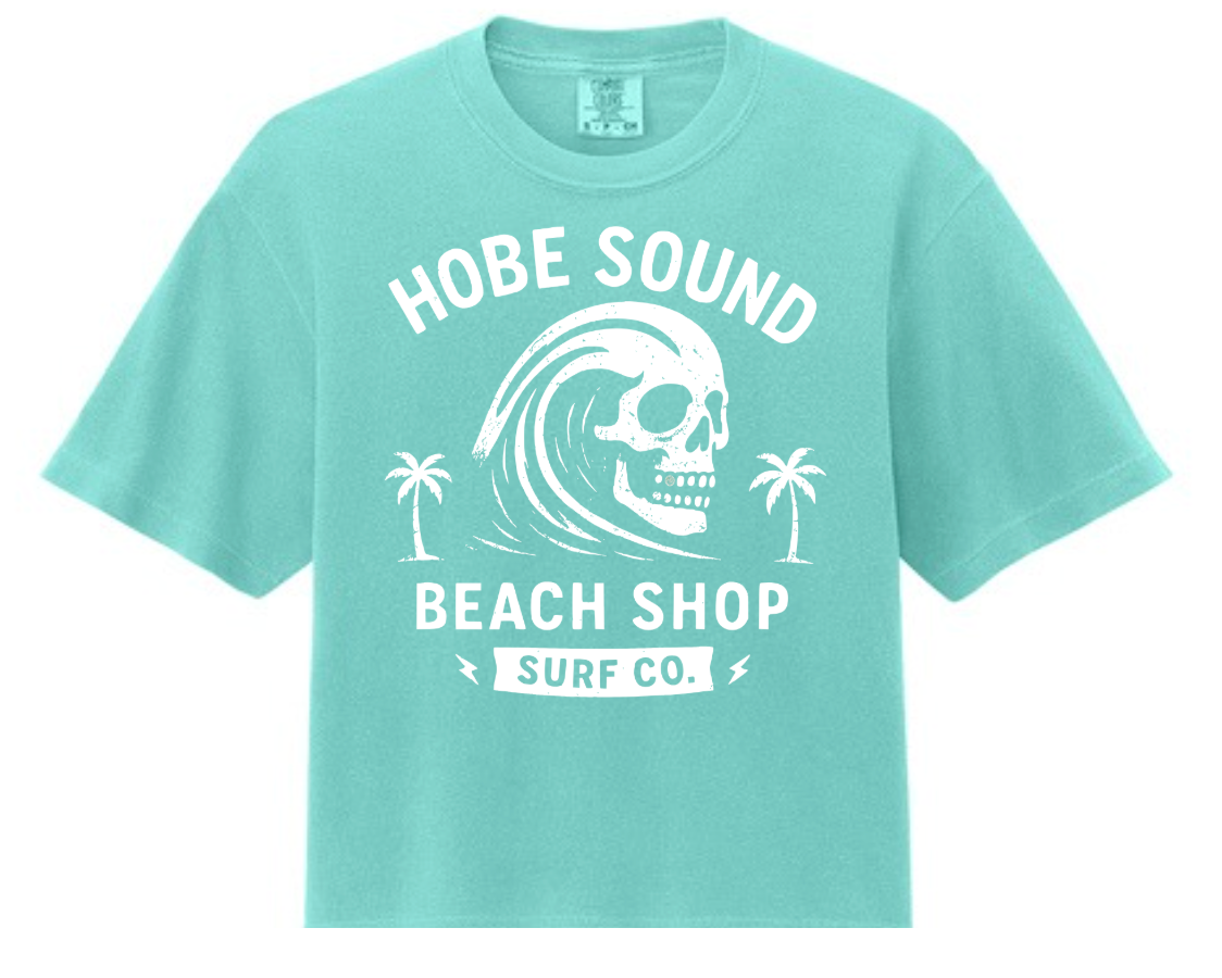 Beach Shop Surf Co Crop Top
