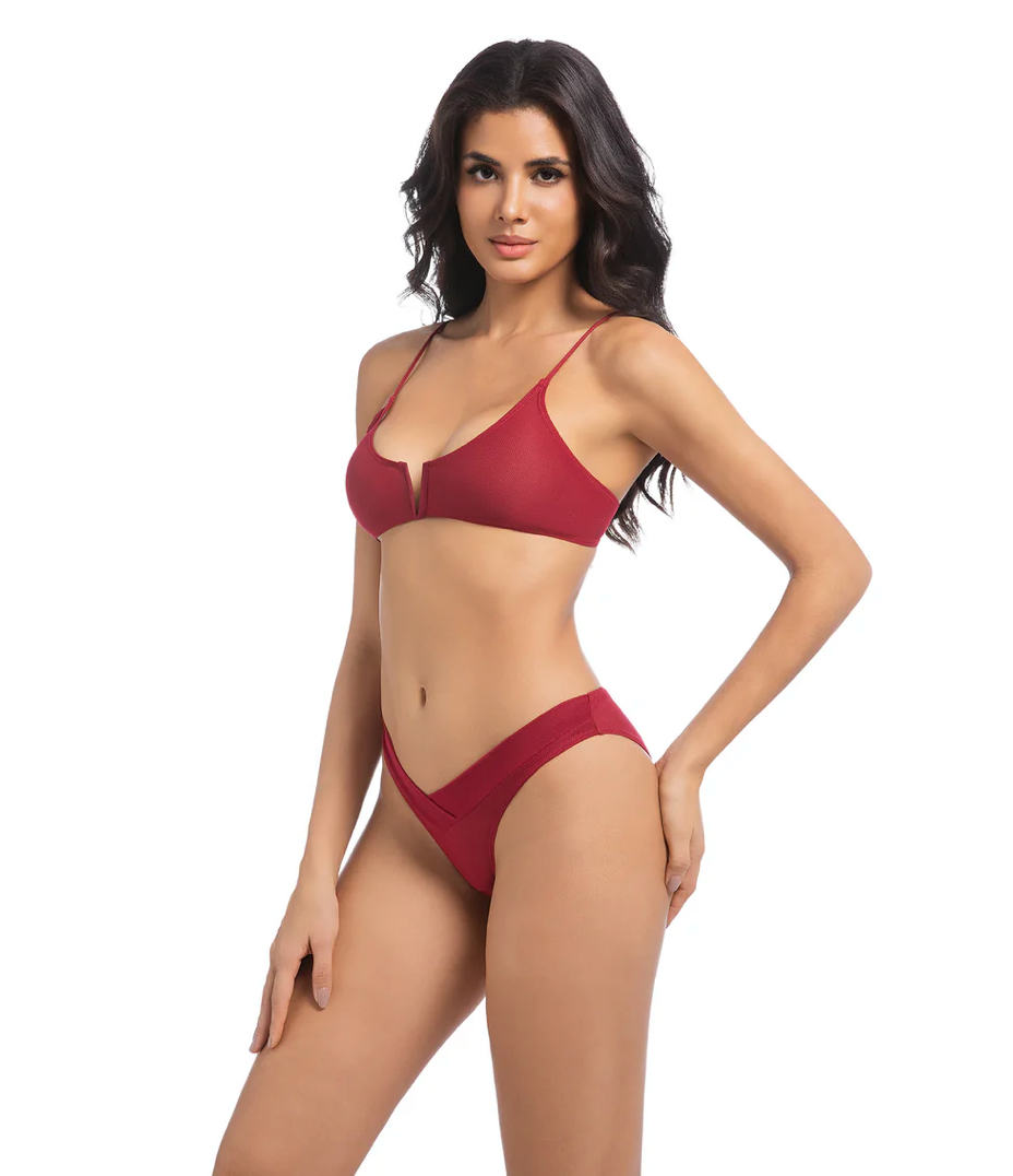 Revyl & Rav - Tan Through Bottom - Red