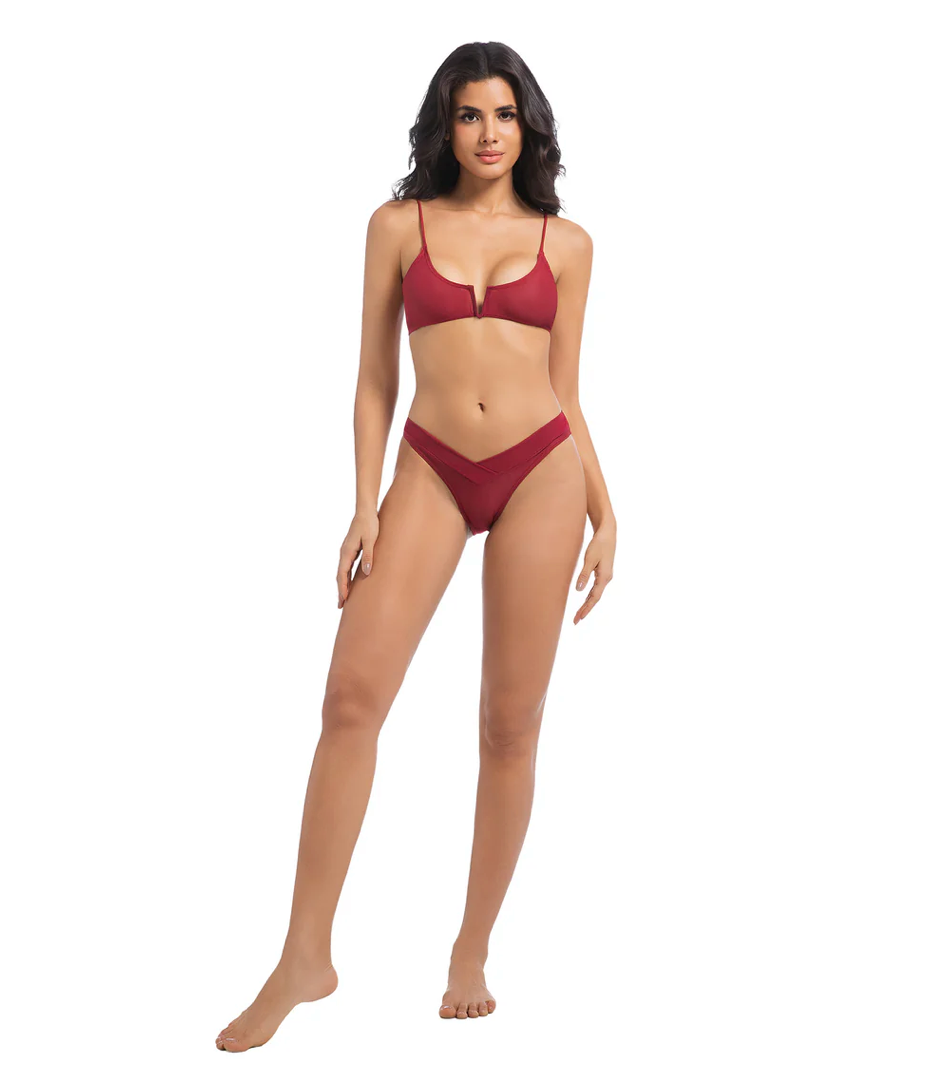 Revyl & Rav - Tan Through Bottom - Red