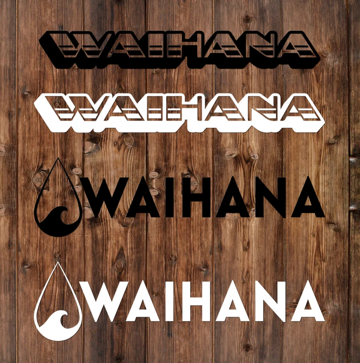 Waihana - LOGO EDITION STICKER PACK