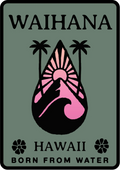 Waihana - Island Logo Sticker