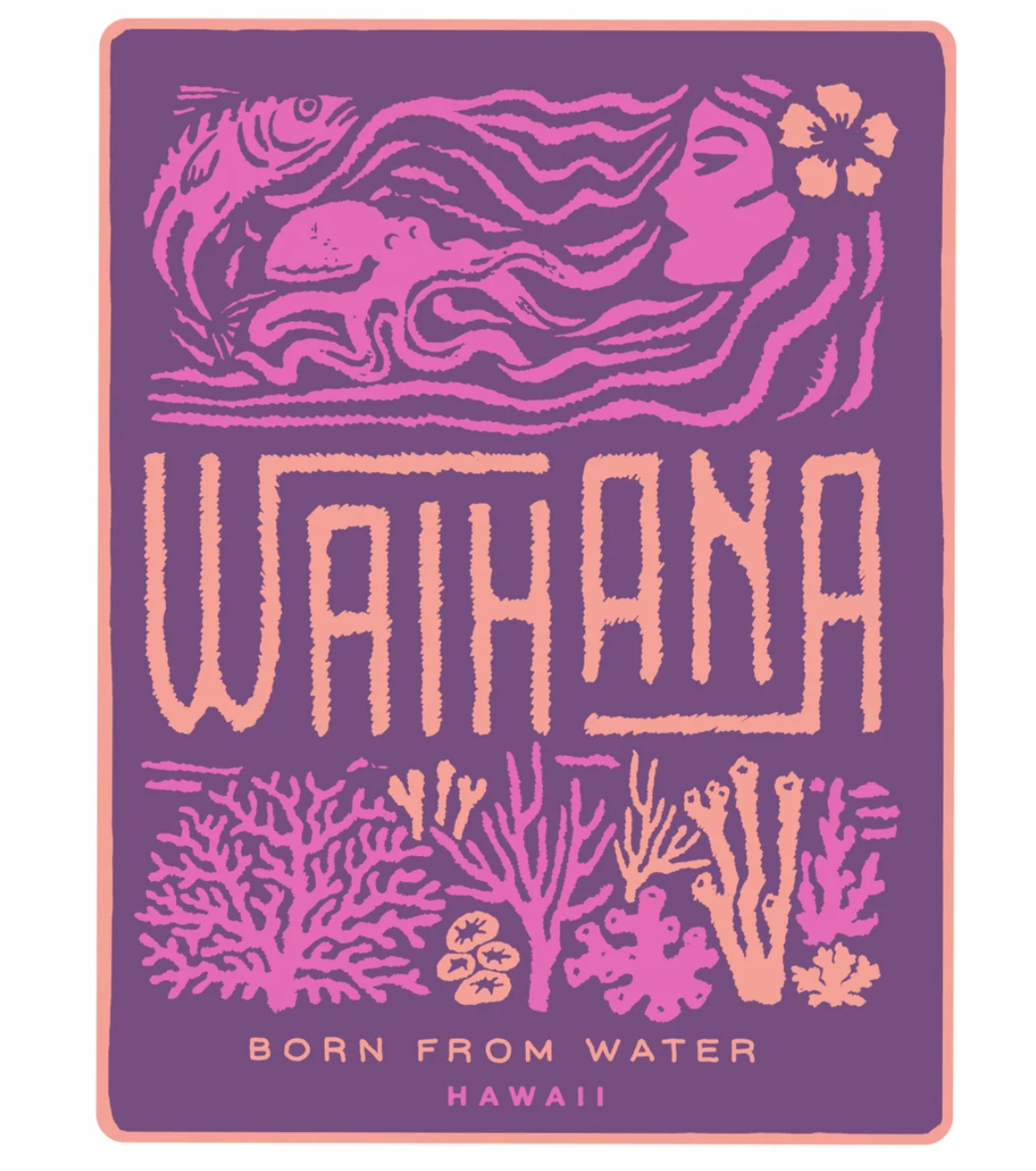 Waihana - Waihana Logo Sticker