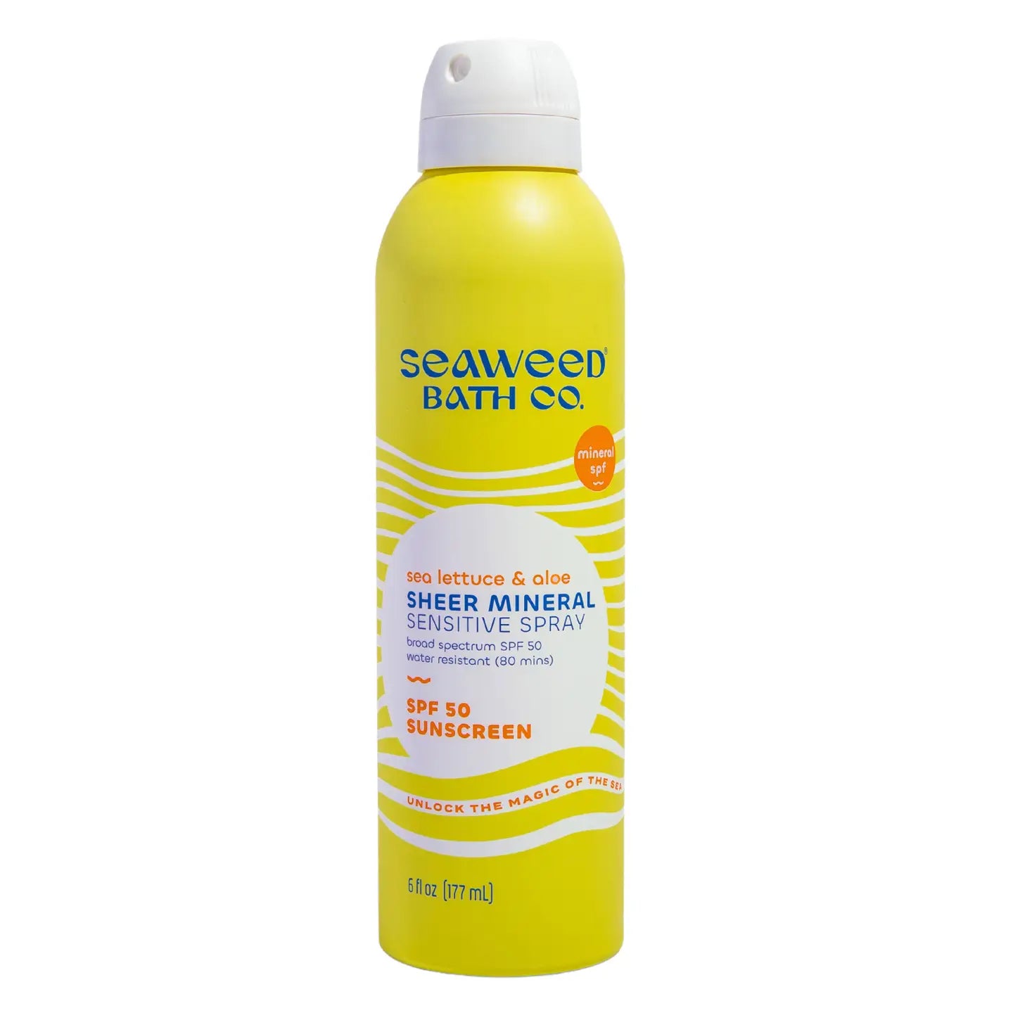 Seaweed Bath Co Sheer Mineral Sensitive Spray on a white background