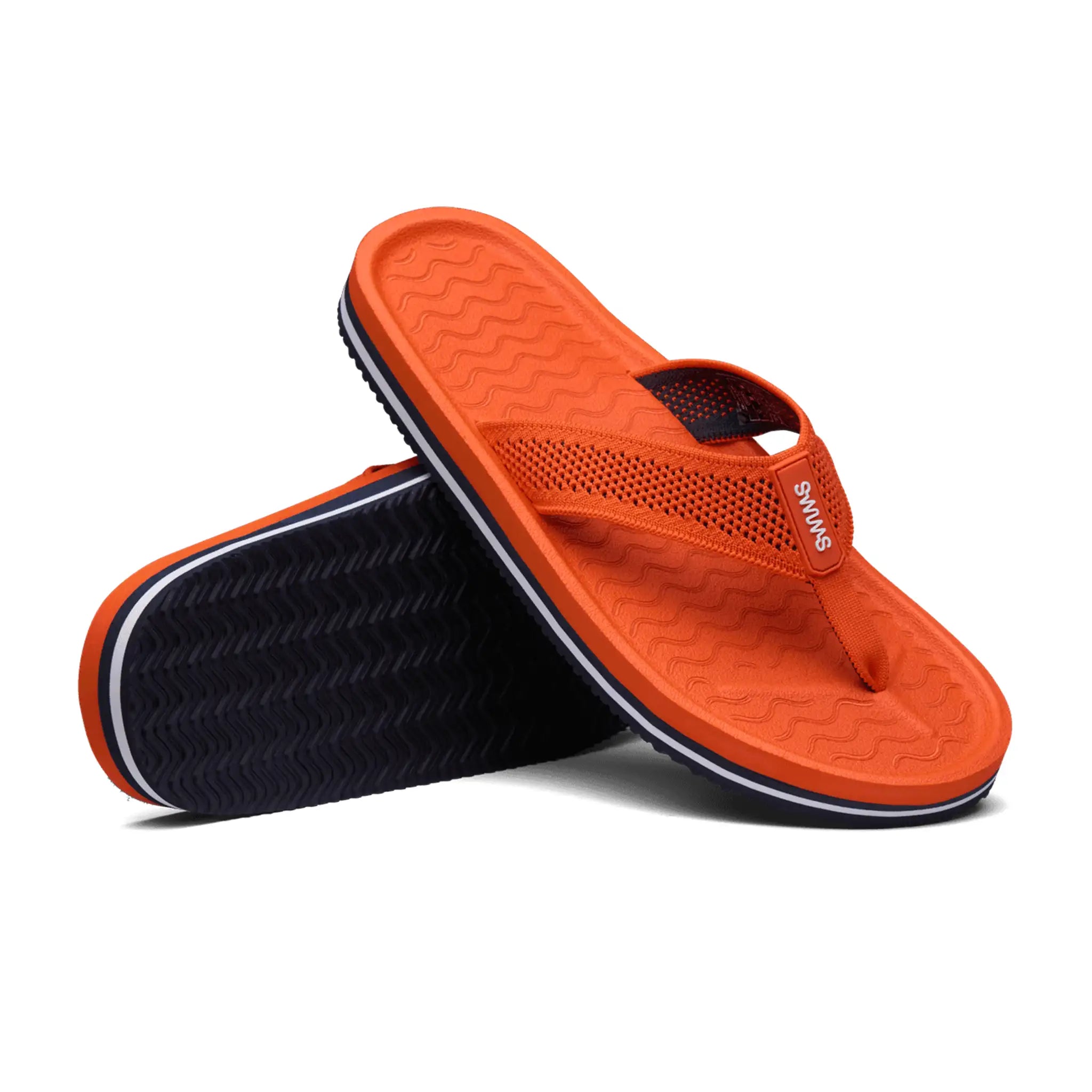 Swims Napoli Flip Flop Sandal Orange presentation View