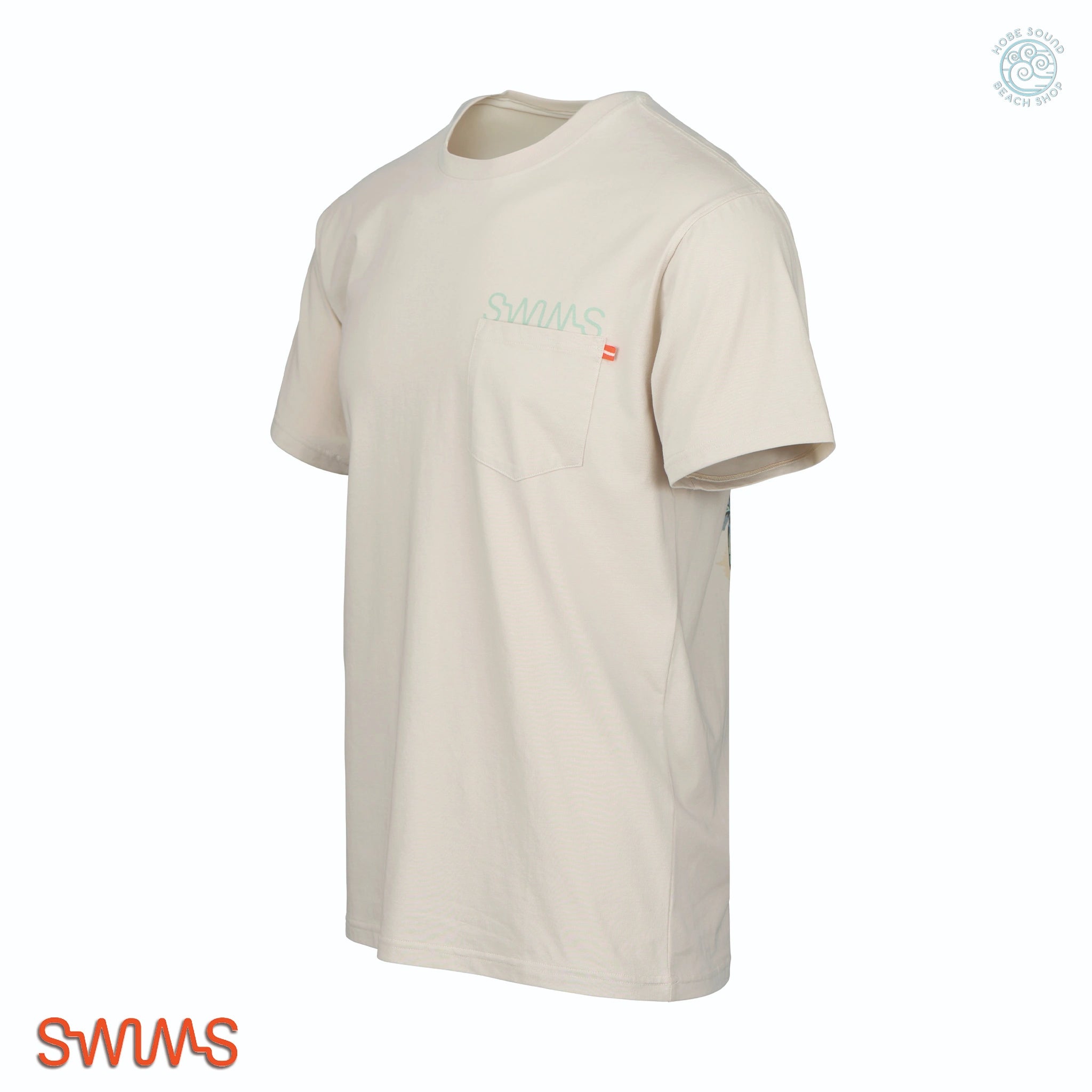 Swims Paradis T-Shirt side view on a white background