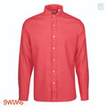 SWIMS Santorini Linen Shirt in Calypo on a white background