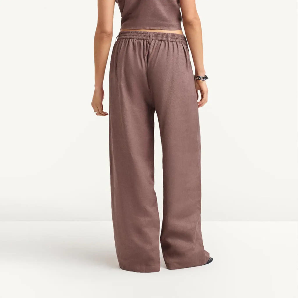 Vitamin A - The Getaway Pant - Mocha Brown