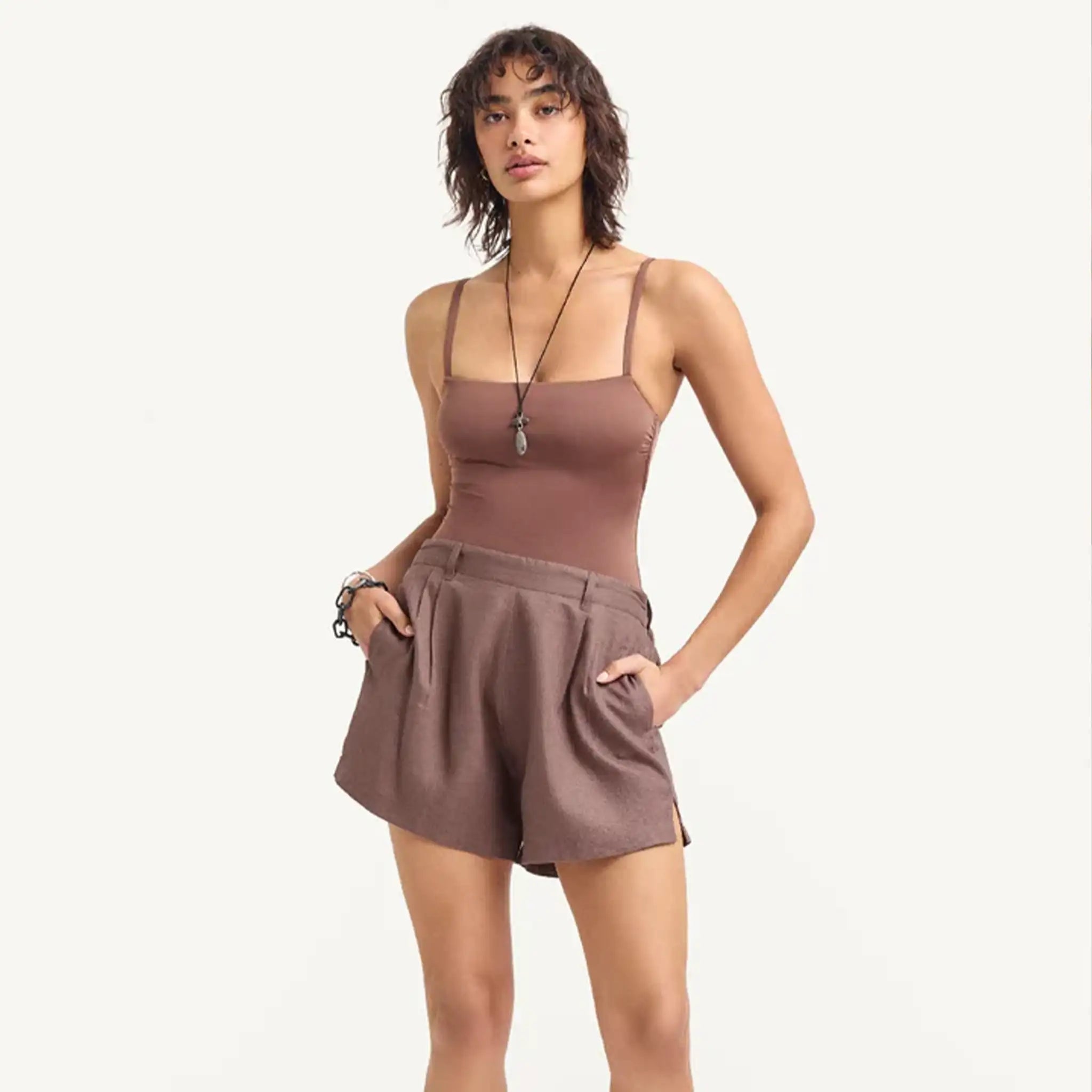 Vitamin A - The Getaway Short - Mocha Brown