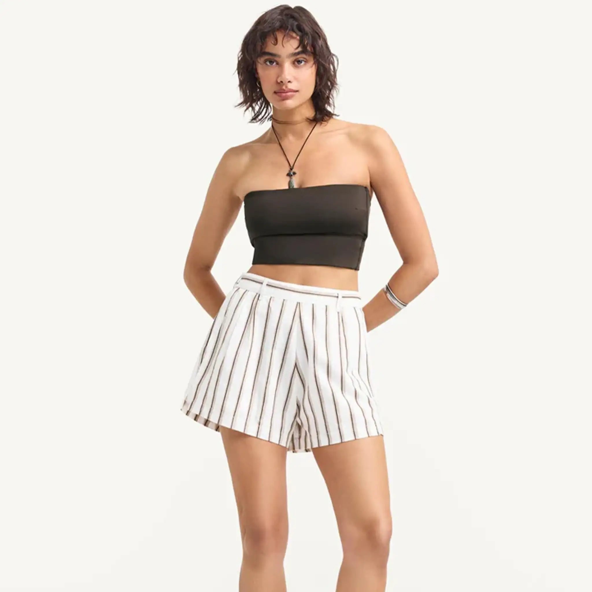 Vitamin A - The Getaway Short - Earth Stripe