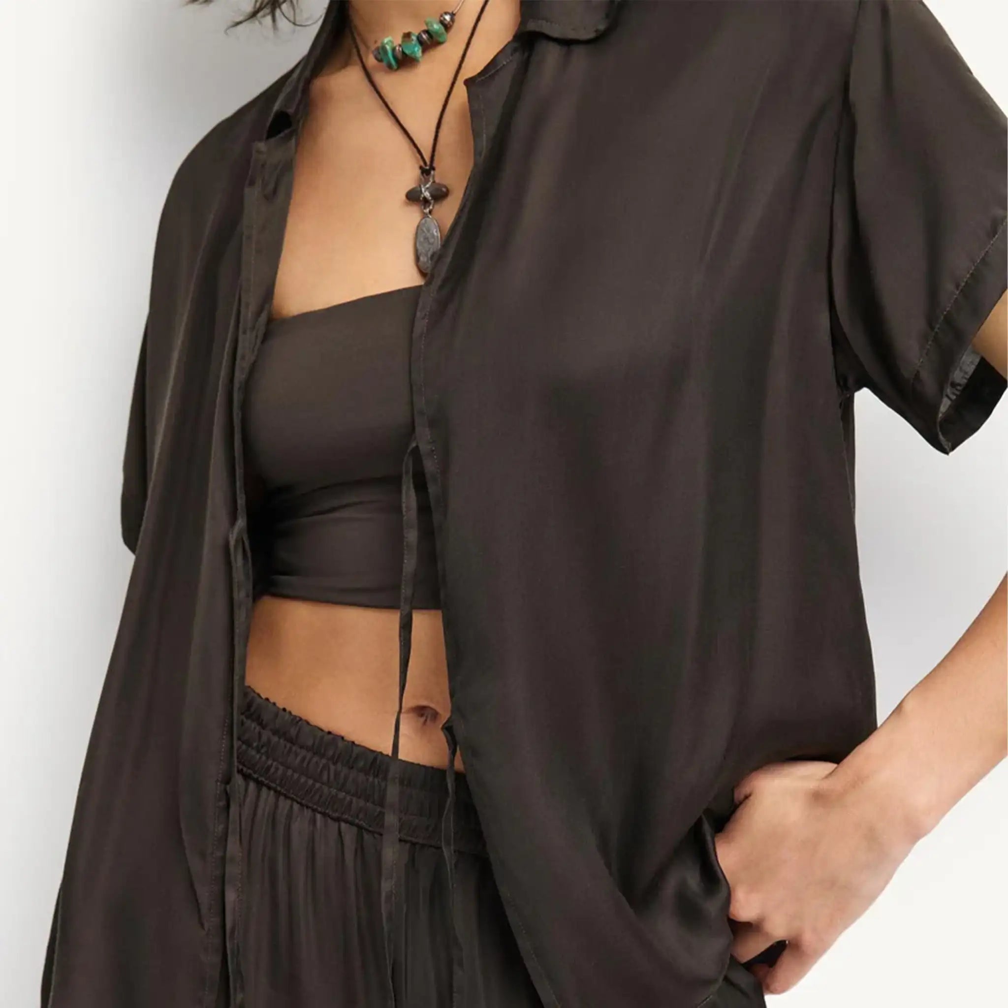 Vitamin A - Kami Shirt - Deep Earth