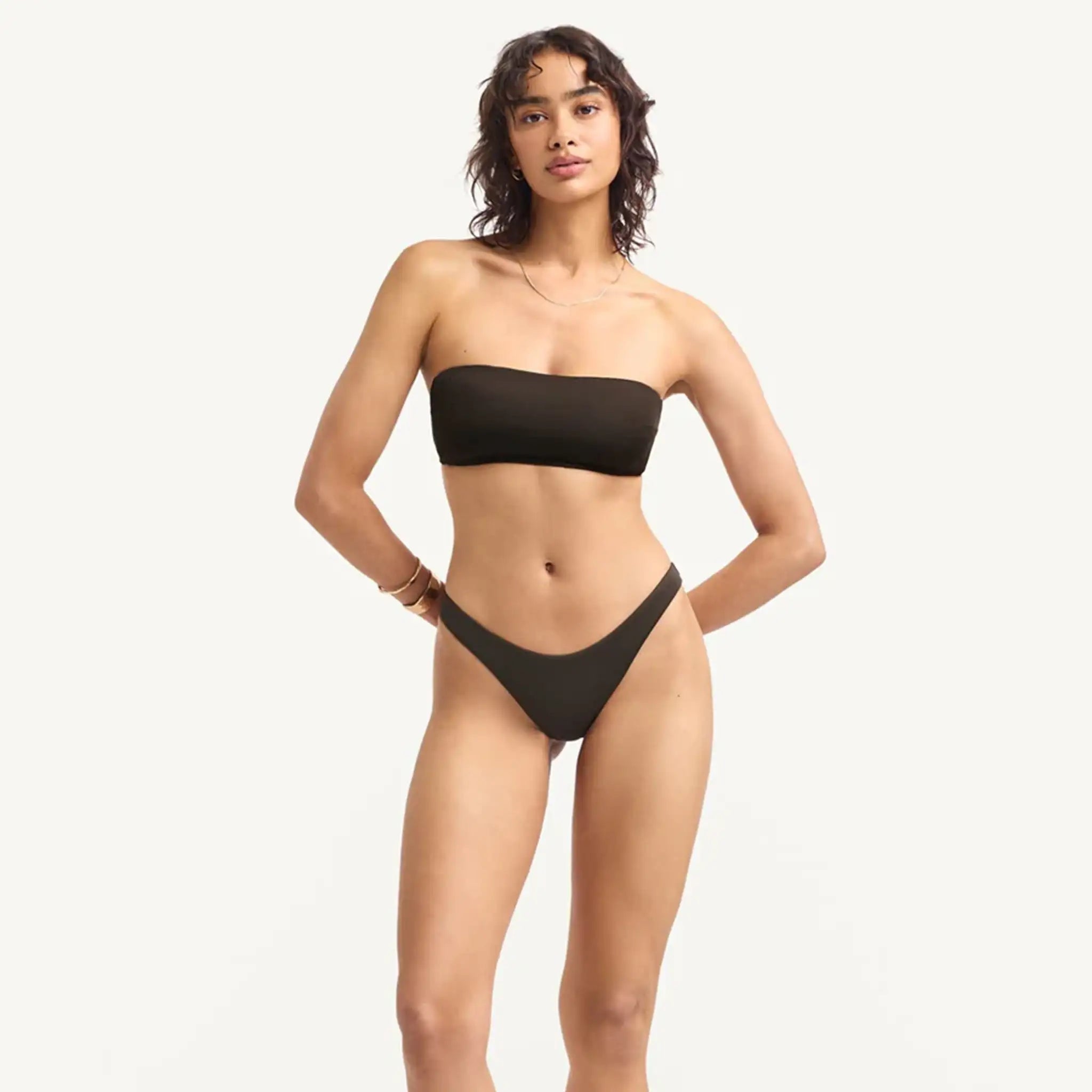 Vitamin A - Nala Bandeau Top - Deep Earth