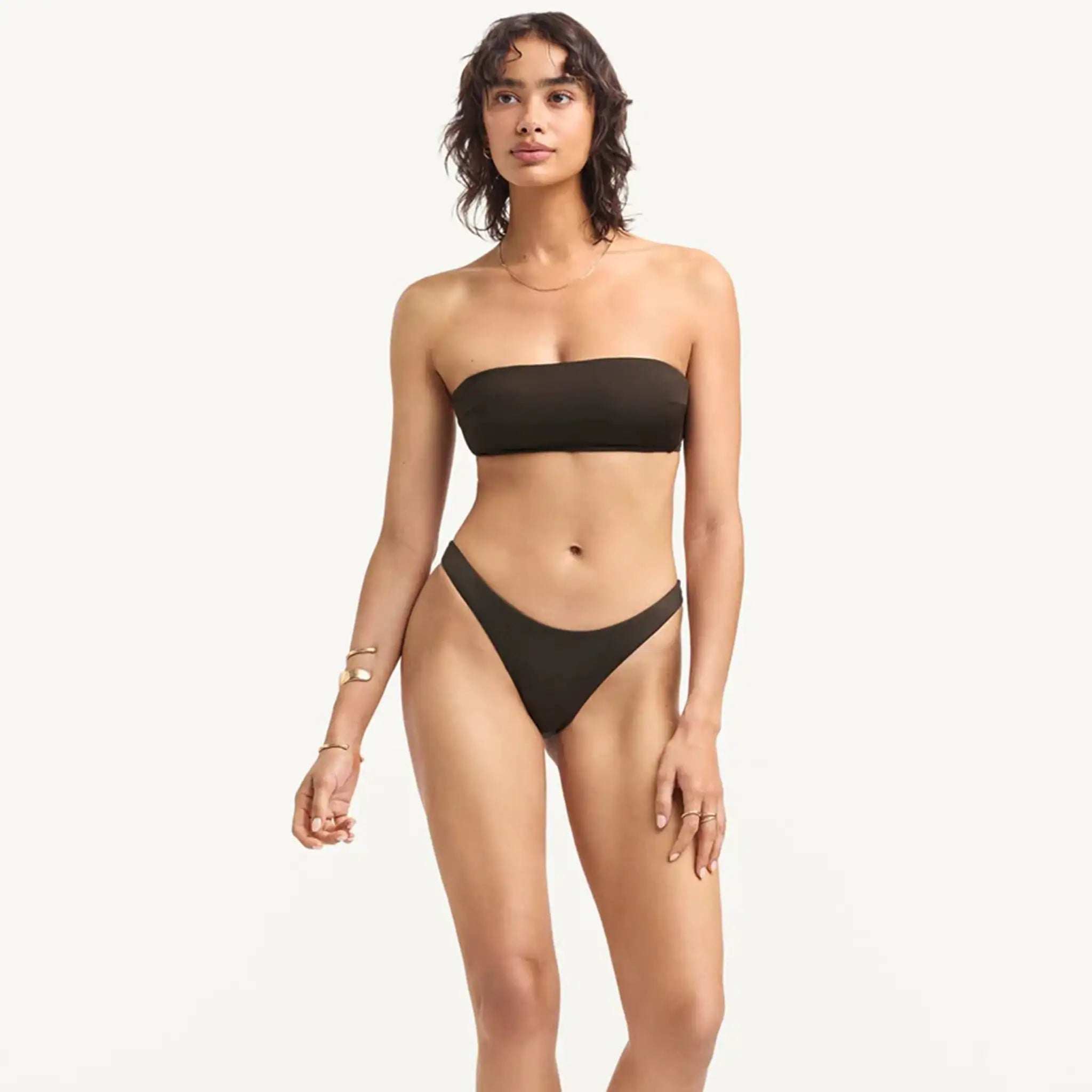Vitamin A - Nala Bandeau Top - Deep Earth