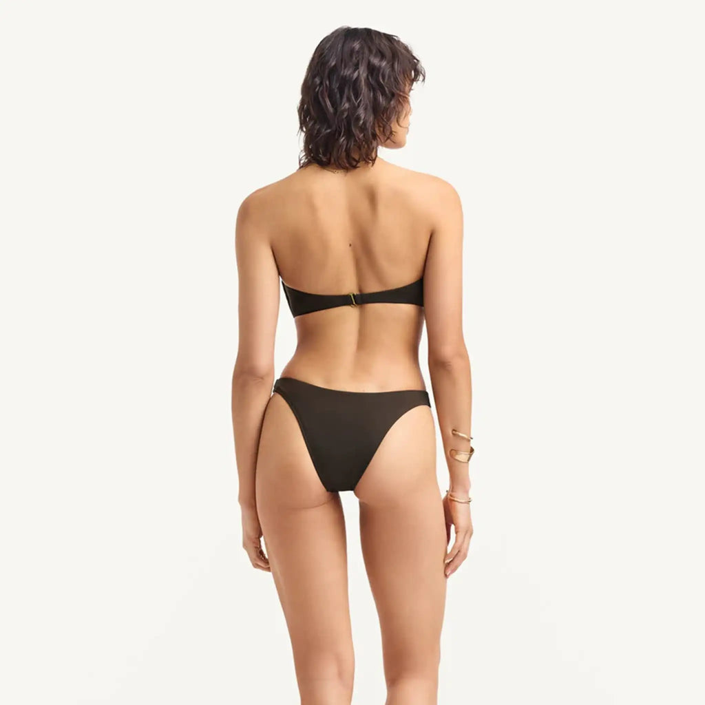 Vitamin A - Nala Bandeau Top - Deep Earth