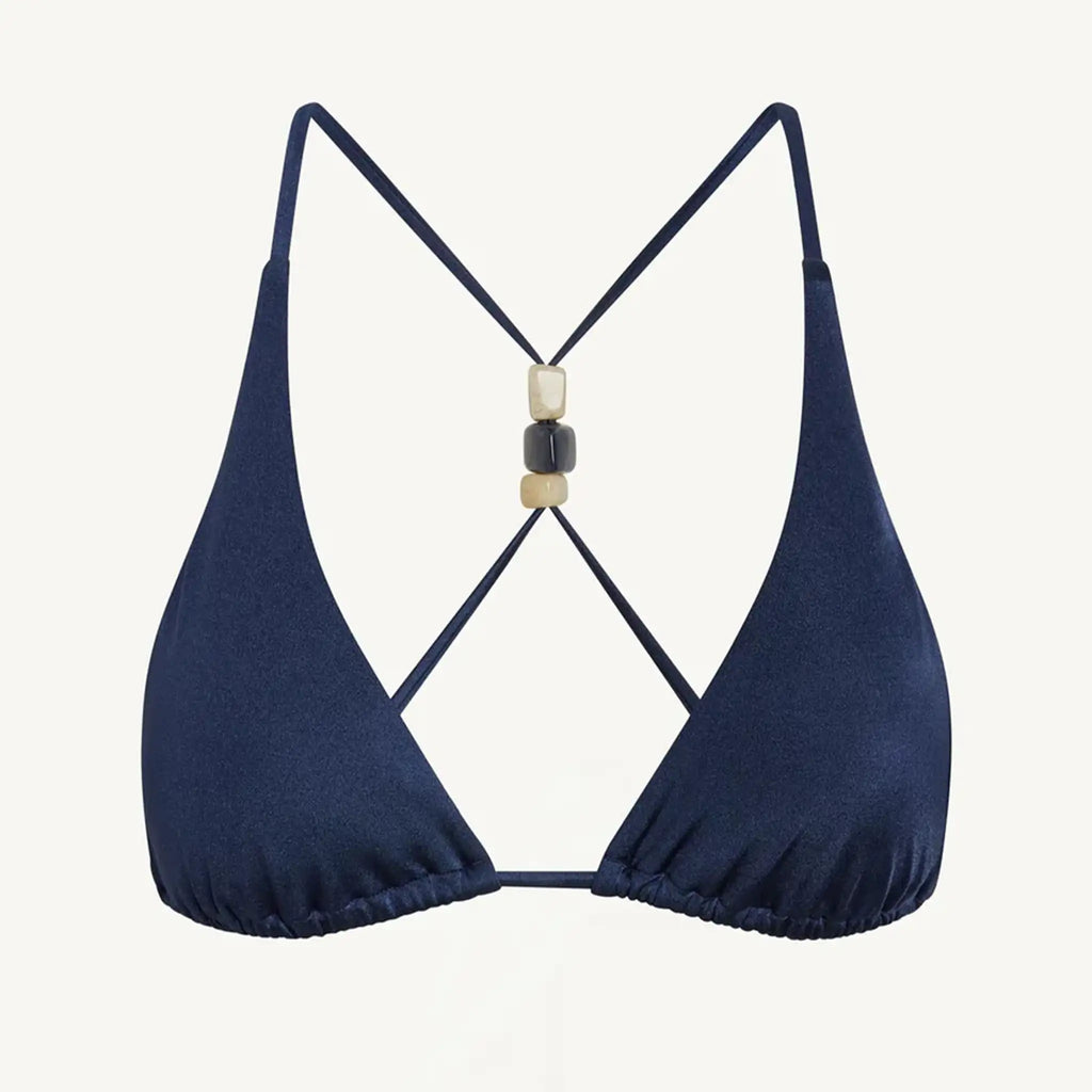 Vitamin A - Terra Halter Triangle Top - Midnight