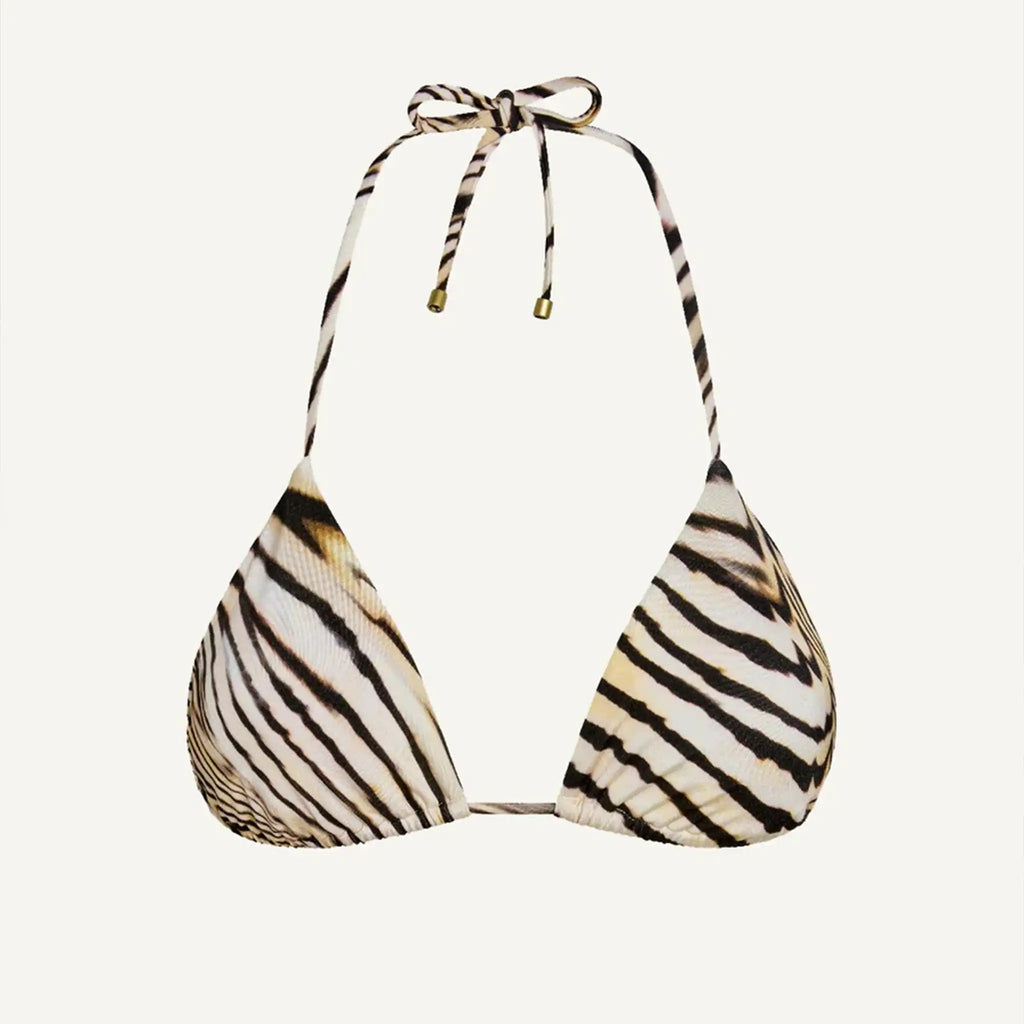 Vitamin A - Gia Triangle Top - Shell Stripe