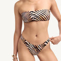 Vitamin A - California High Leg Bottom - Shell Stripe