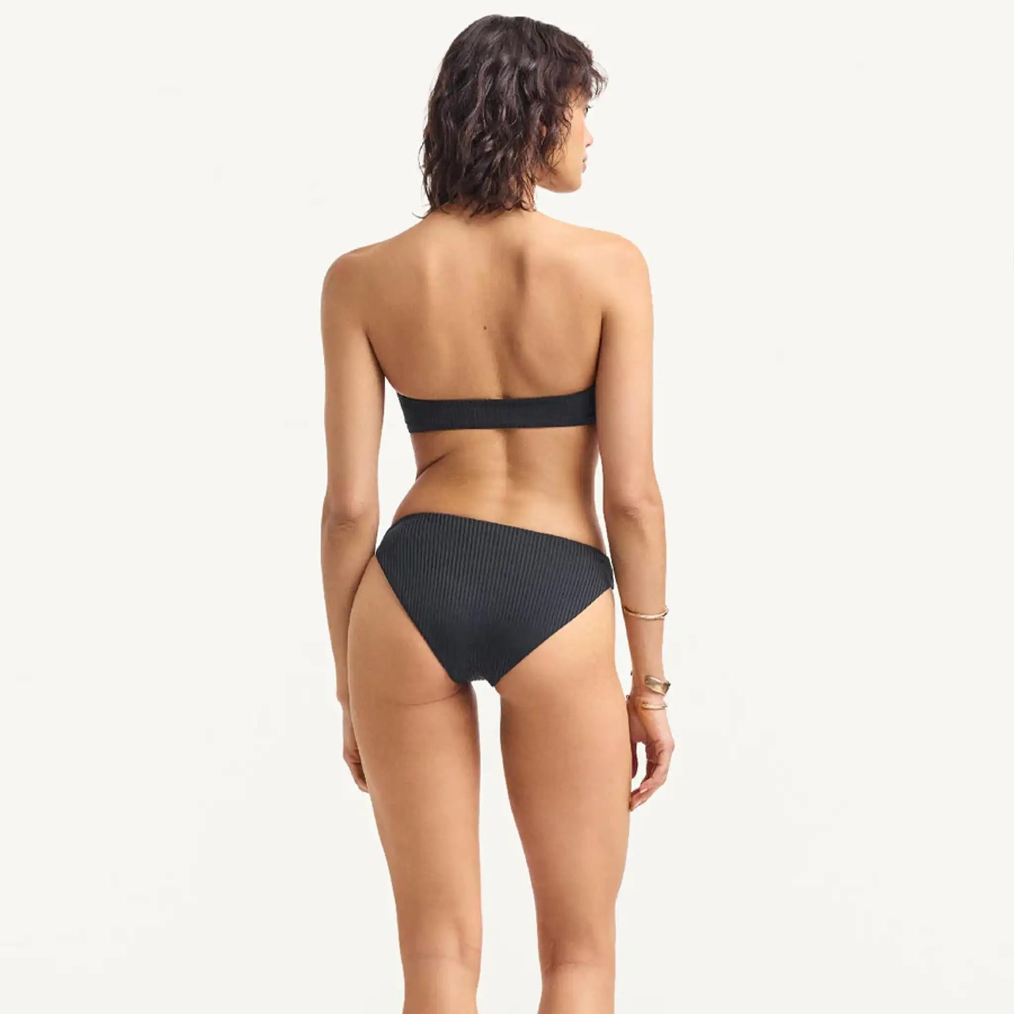 Vitamin A - California High Leg Bottom - Black