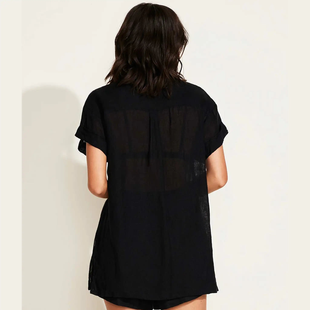 Vitamin A - Playa Pocket Blouse - Black