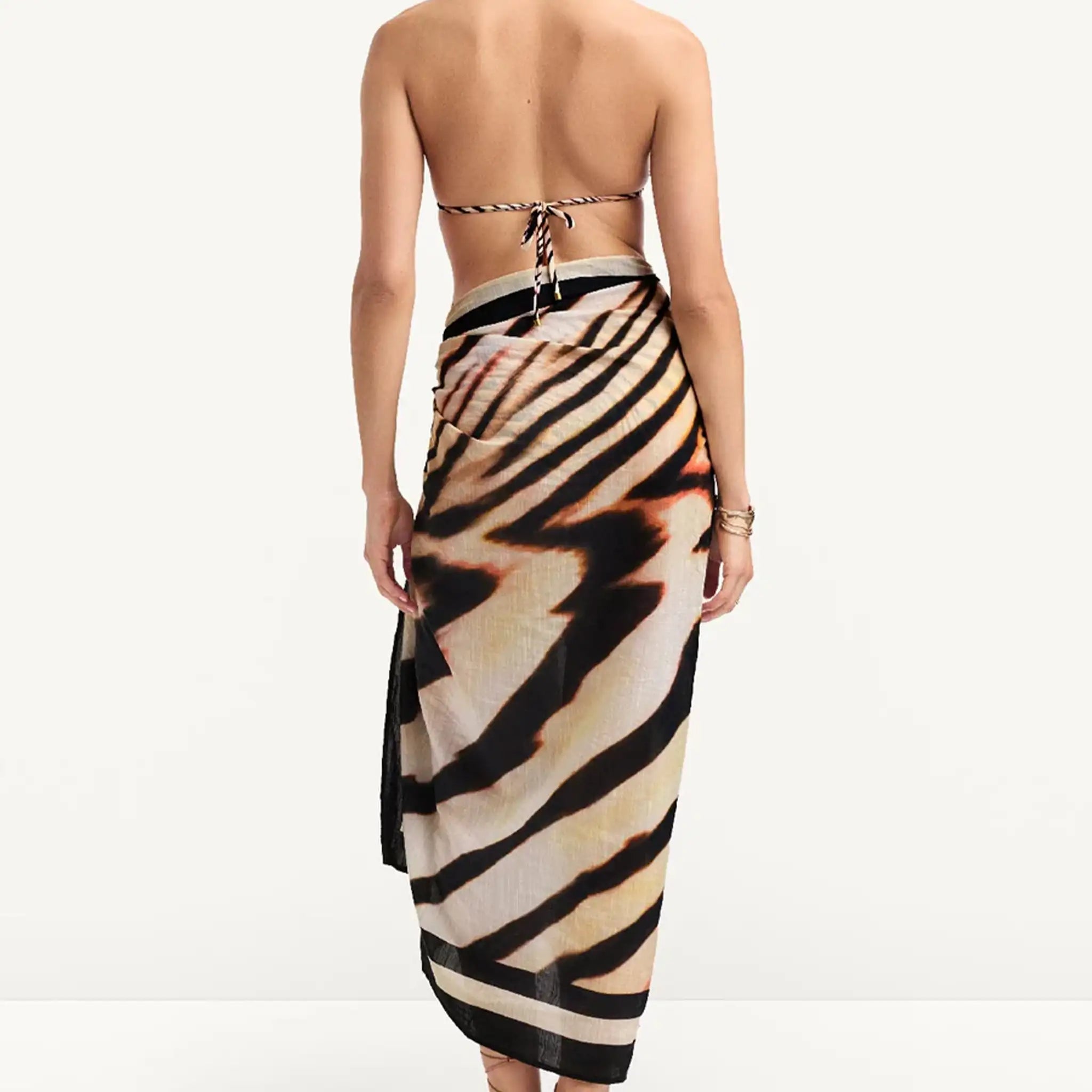 Vitamin A - Samara Sarong - Shell Stripe