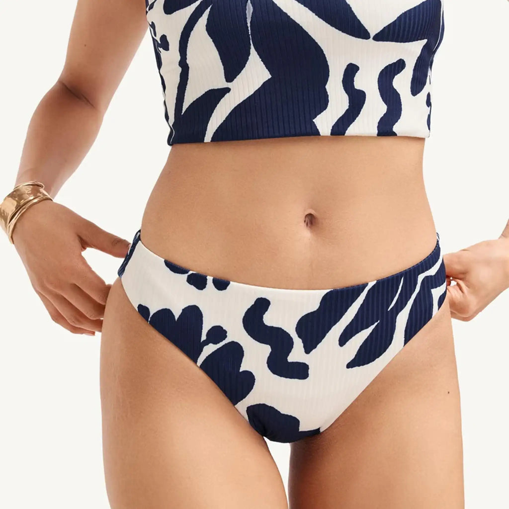 Vitamin A - Cali High Leg Full Bottom - Night Flower
