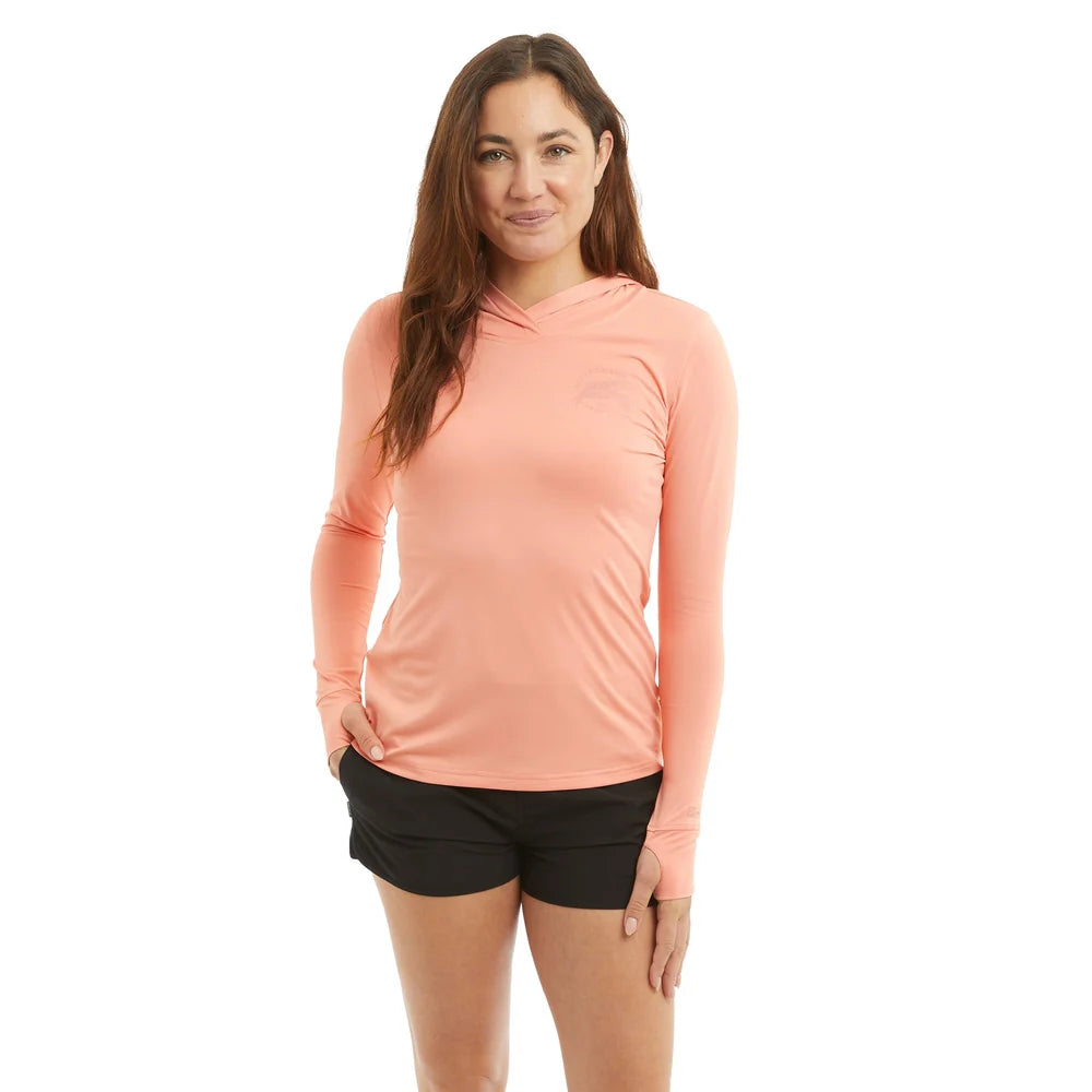 Pelagic WS Aqua Tek Hooded - Respect - Coral