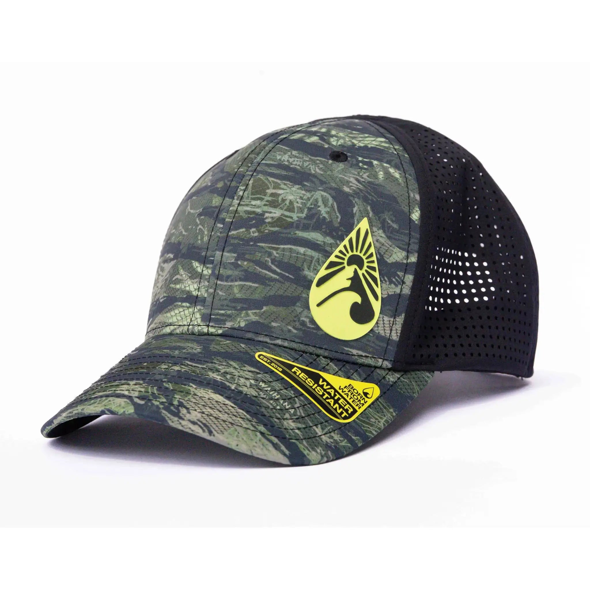 Waihana - Hydro Hat - Tropicam Black