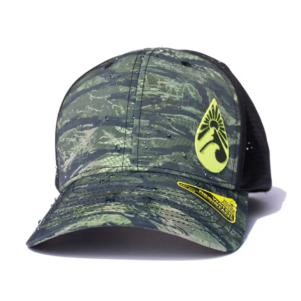 Waihana - Hydro Hat - Tropicam Black
