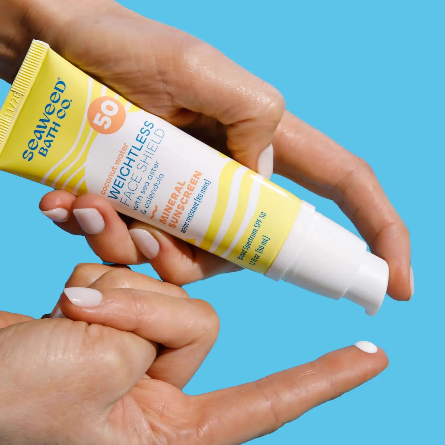 Seaweed Batch Co Weightless Face Shield 50